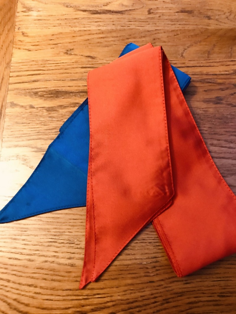 First Holy Communion Sashes - Red and Blue