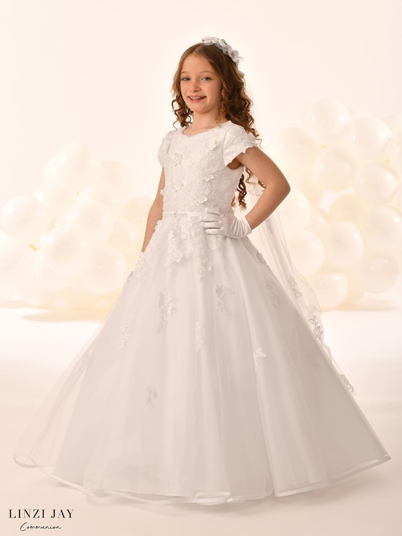 Communion Dress Saffron by Linzi Jay - Enquire for Prices