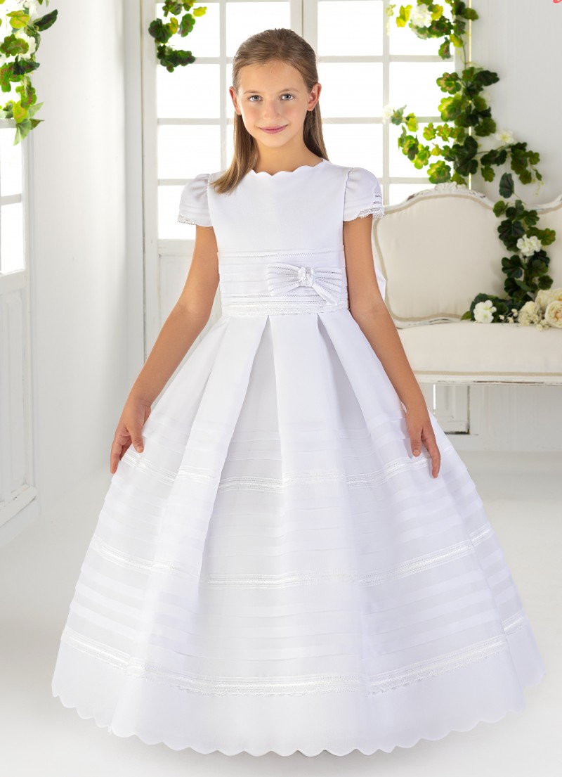SALE Carmy Girls Communion Dress:- 3301EF AGE 6 main image 1