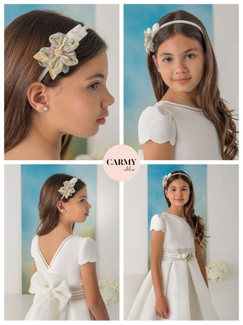 Carmy Girls Holy Communion Hair Accessory:- CC3200 main image 1
