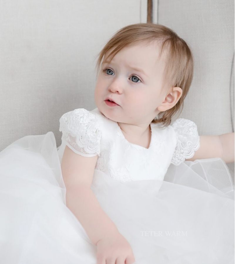 Teter Warm Christening Gown Style B92. Super Cute Dress