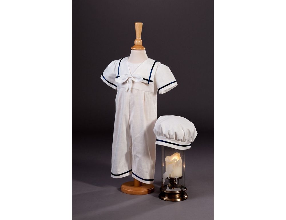 Charley - Classic Sailor Style Romper 