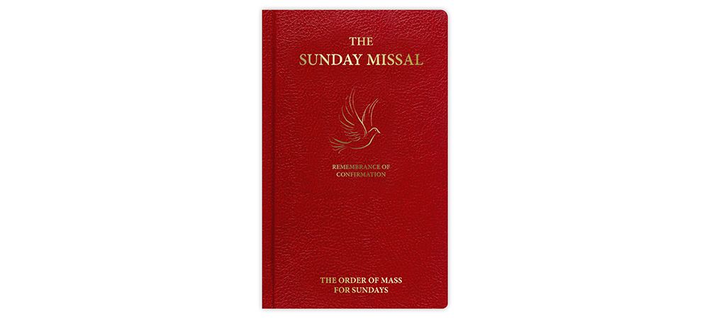 Sunday Roman Missal For Confirmation - Red F4516/WH