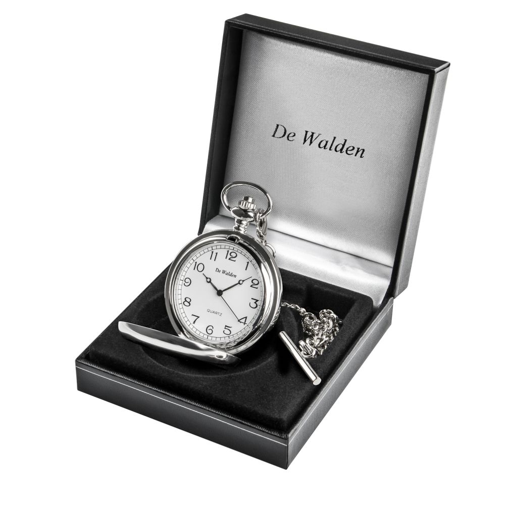 Boy's First Holy Communion Gift - Personalised Engraved Pocket Watch in a Quality Gift Box