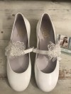 White Patent Leather Spanish Communion Shoes