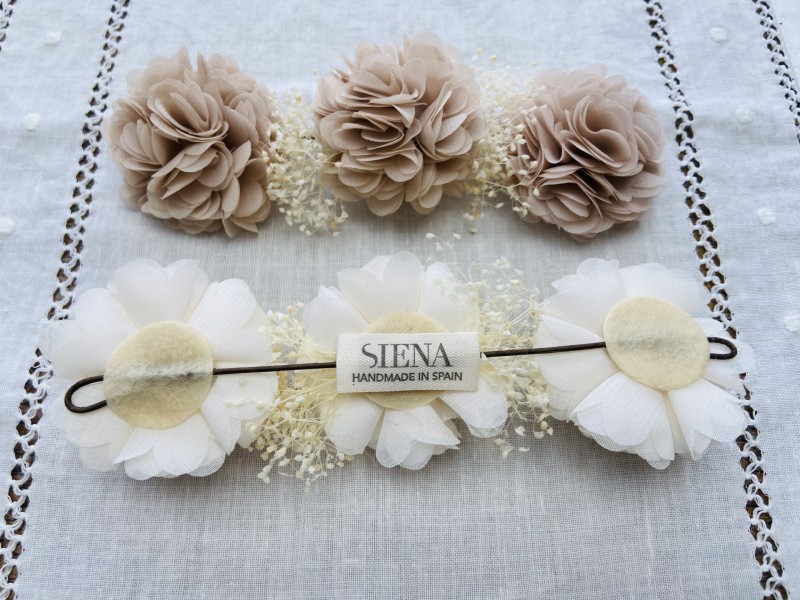 Siena Trio Flower Hair Accessory - 6314