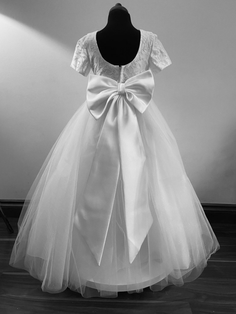 Millie Grace Communion Dress - Clover