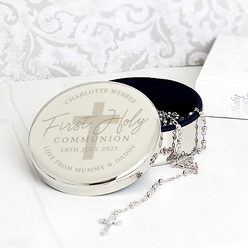 Personalised First Holy Communion Round Trink