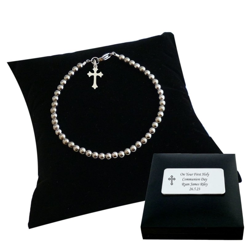 ***UK CUSTOMERS ONLY*** Steel Beads, Engraved