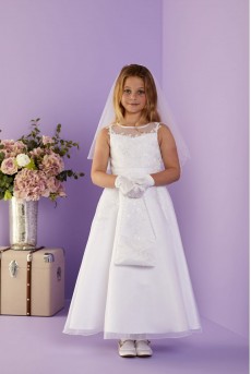 NEW FOR 2024 - Communion Dress - Collette - Pre-Order for October Delivery