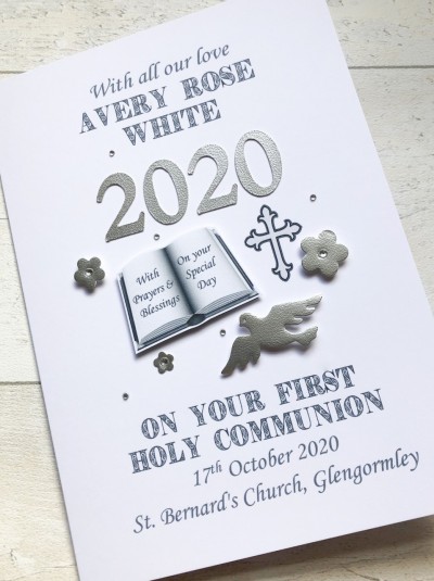 2020 Communion Card