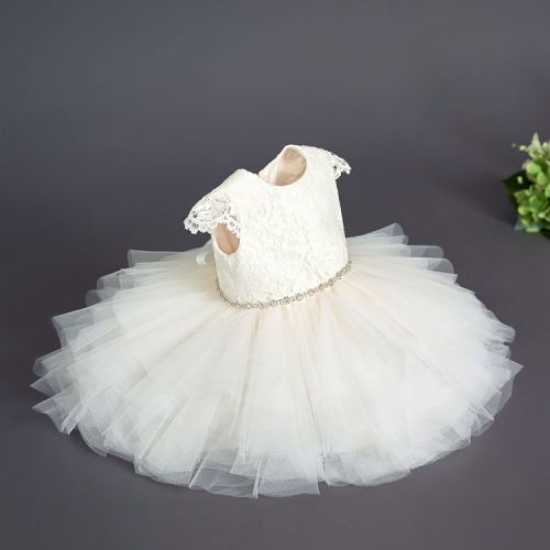 3M ONLY AVAILABLE - Soft Blush Baptism Dress B39 By Teter Warm
