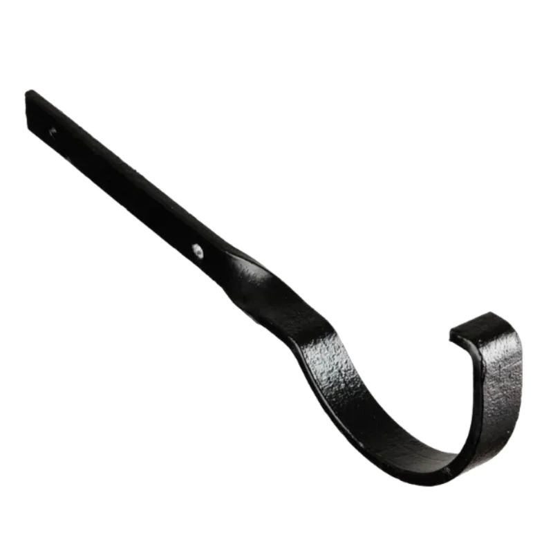 5 Inch (125mm) Half Round Cast Iron Gutter Side Fix Rafter Bracket ...