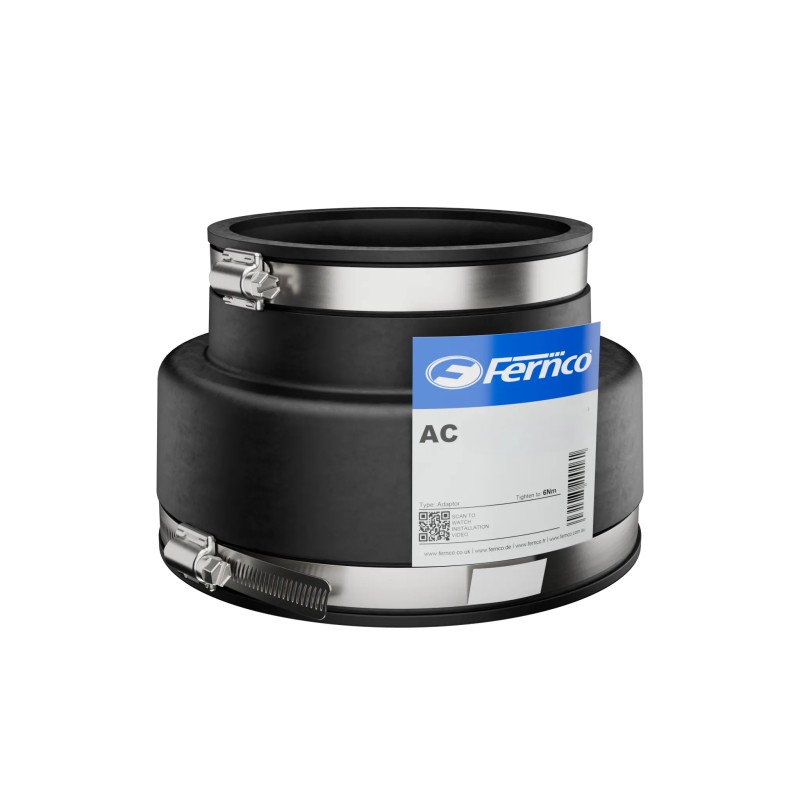 Adapter Coupling from Fernco/Flexseal at Drainage Central