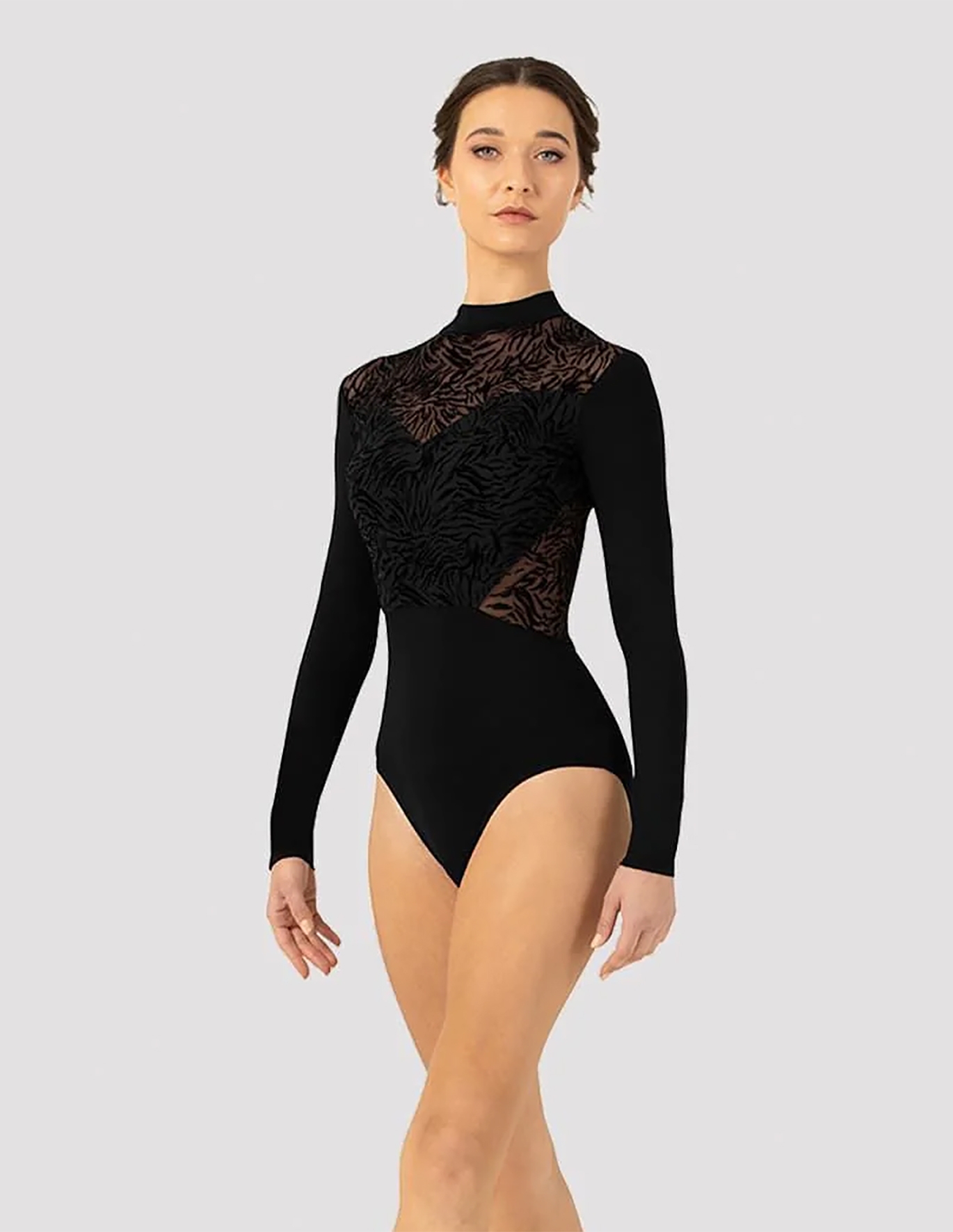 bloch blanche sahara collection long sleeved leotard