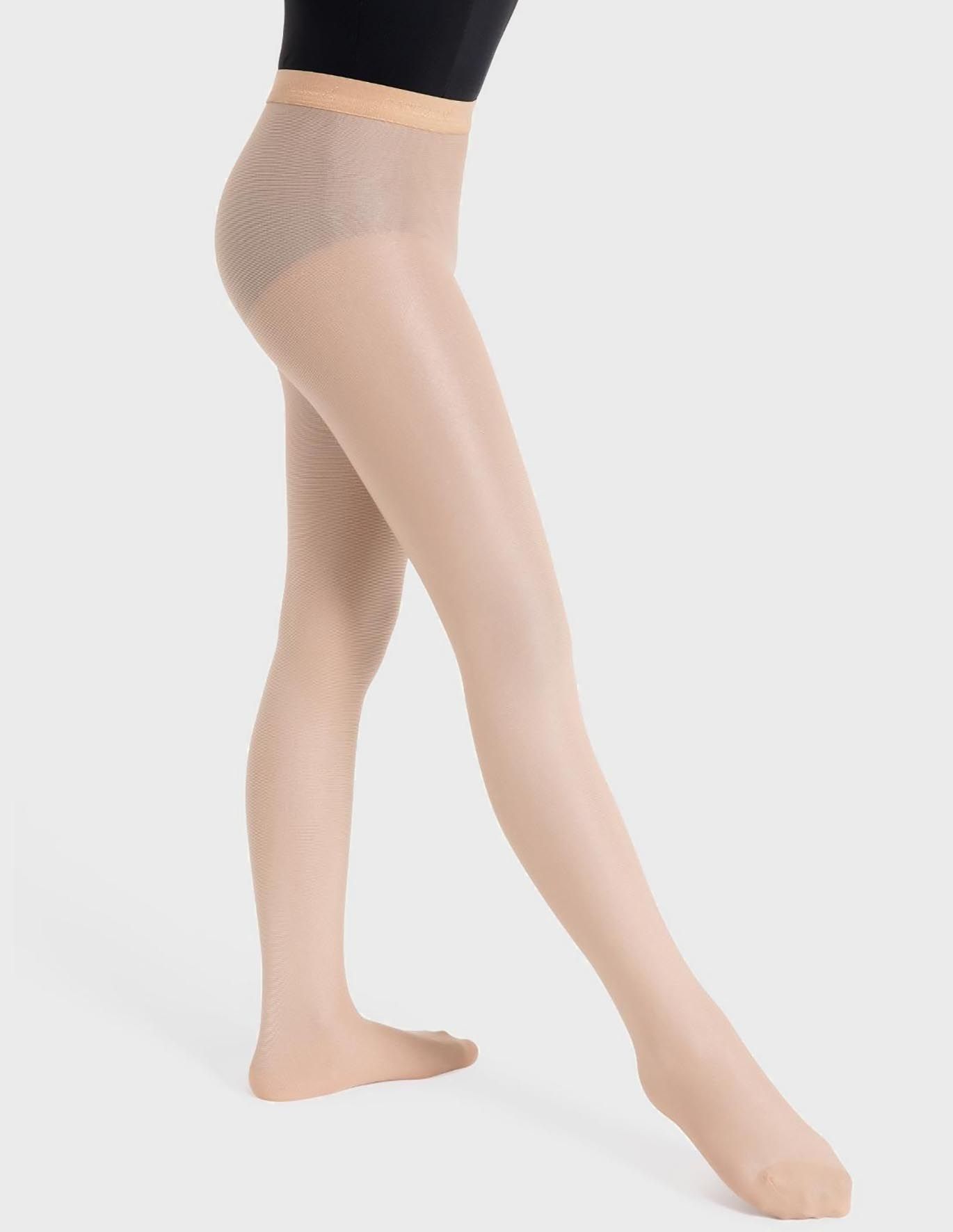 1808 Capezio Ultra Shimmer Tights - Black and Pink Dance Supplies, Tulsa