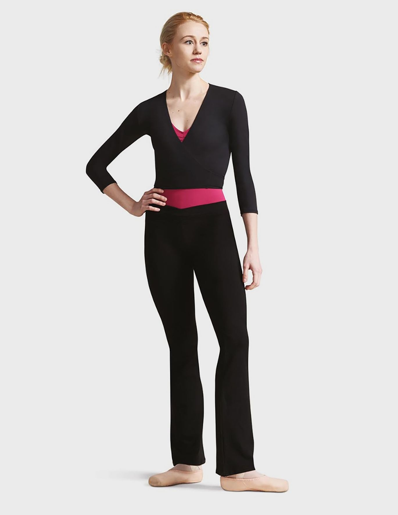 Women's Jazz Pants with Variable Inseam by Capezio : TC750, On