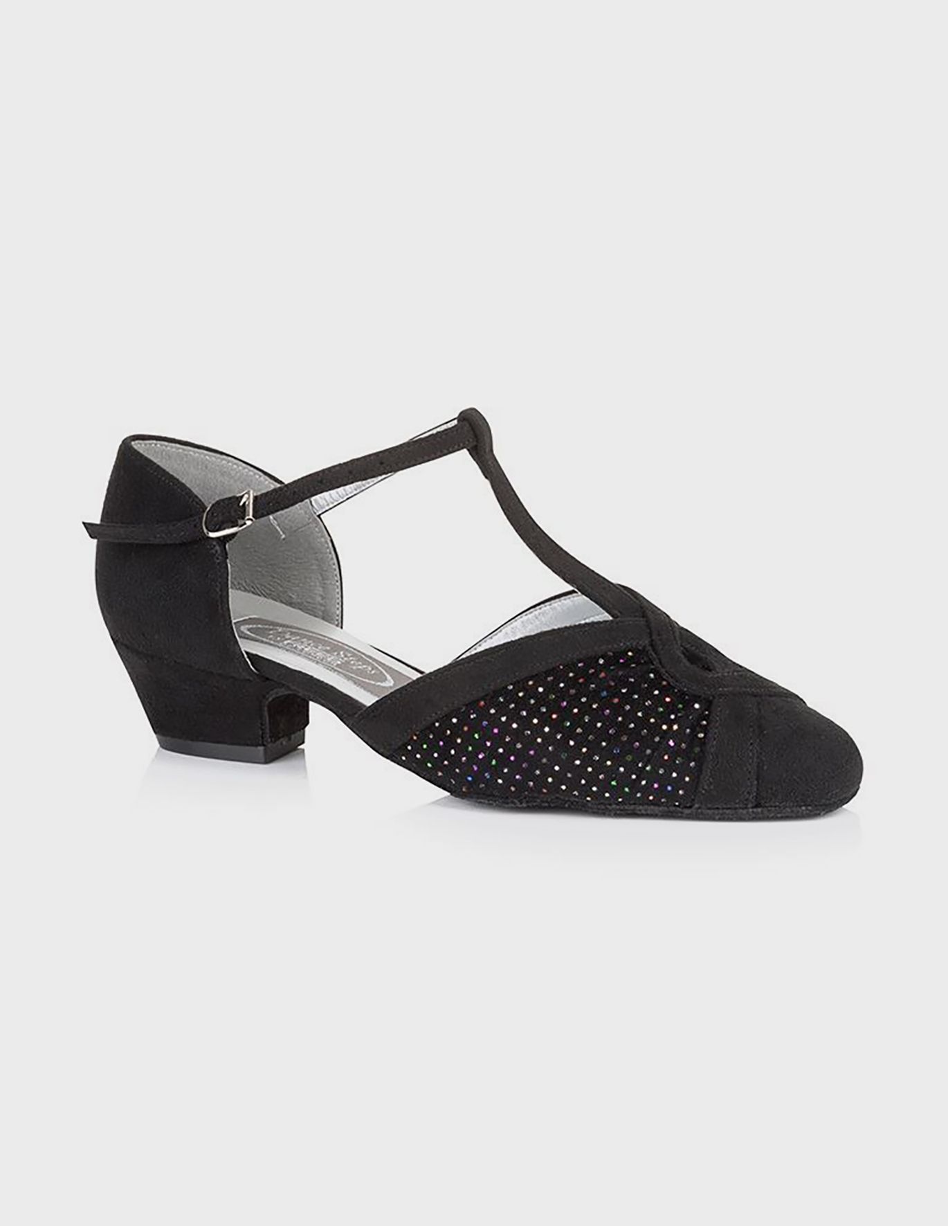 Dance Steps by Freed Emerald Wide Fit Dance Shoe