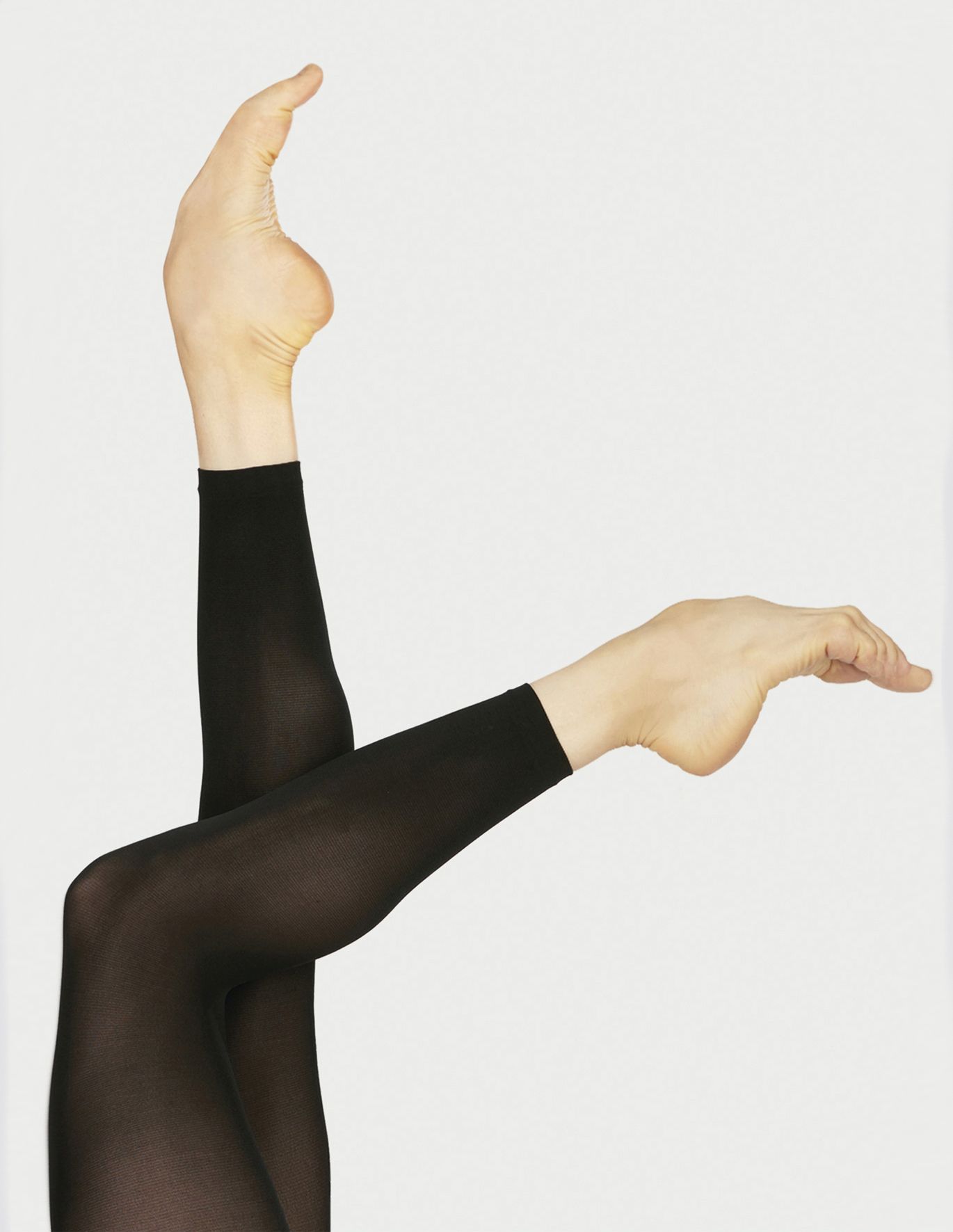 WHITE FOOTLESS TIGHTS - GIRLS - DIV60