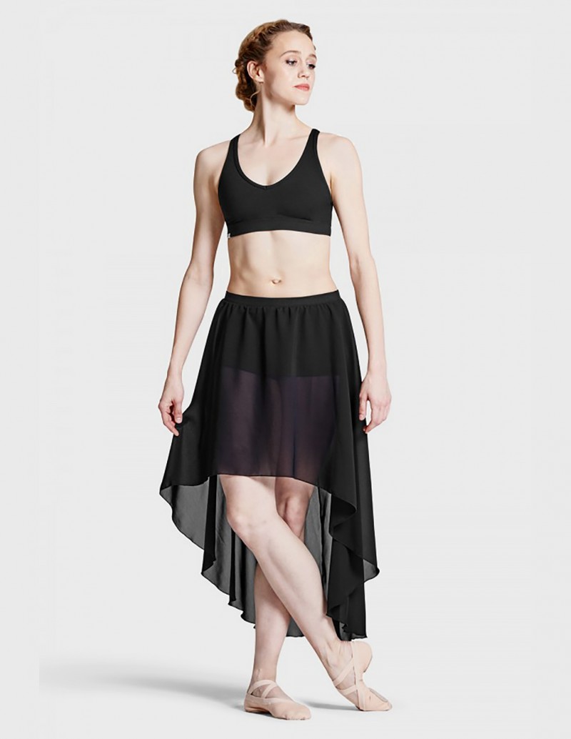 Bloch Daria Graduated Dance Skirt with Shorts