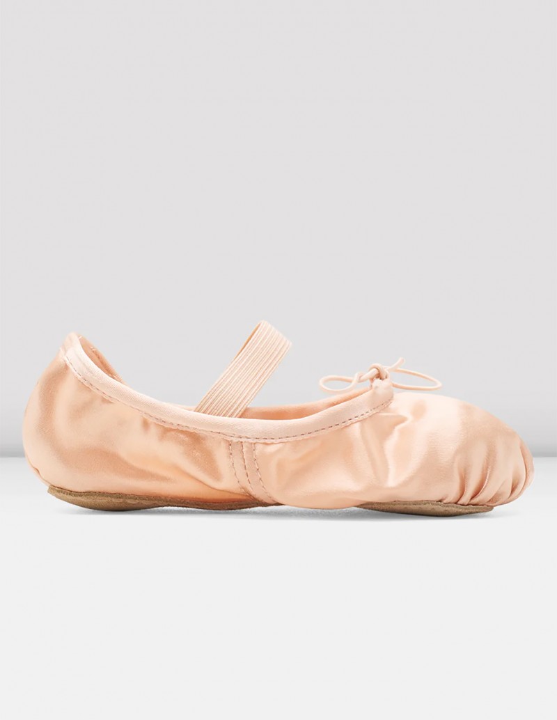 Bloch Stretch Satin Full Sole Ballet Shoe