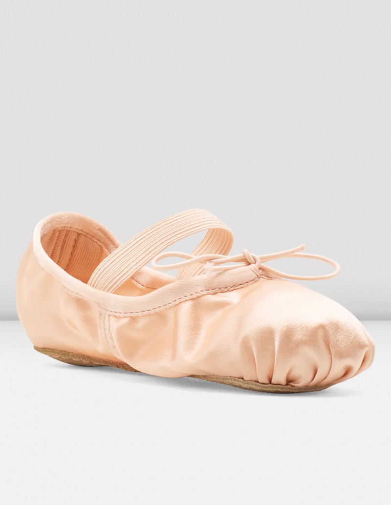 Bloch Stretch Satin Full Sole Ballet Shoe