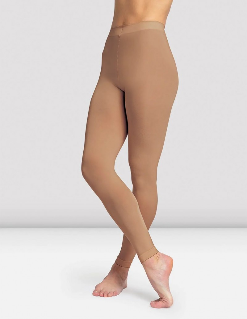 Bloch Contoursoft Ladies & Girls Footless Tights Model T0985