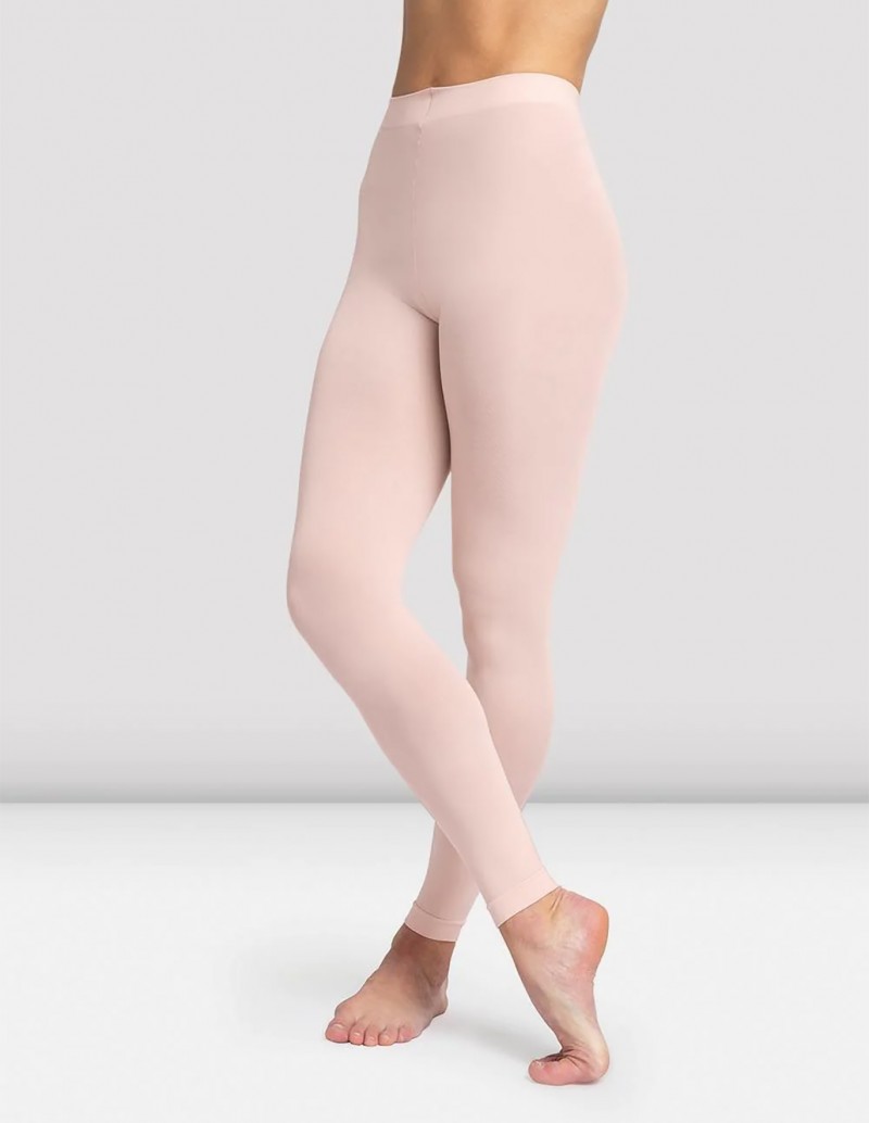 BLOCH Contoursoft Ladies Footless Dance Jazz Ballet Tights T0985L Black