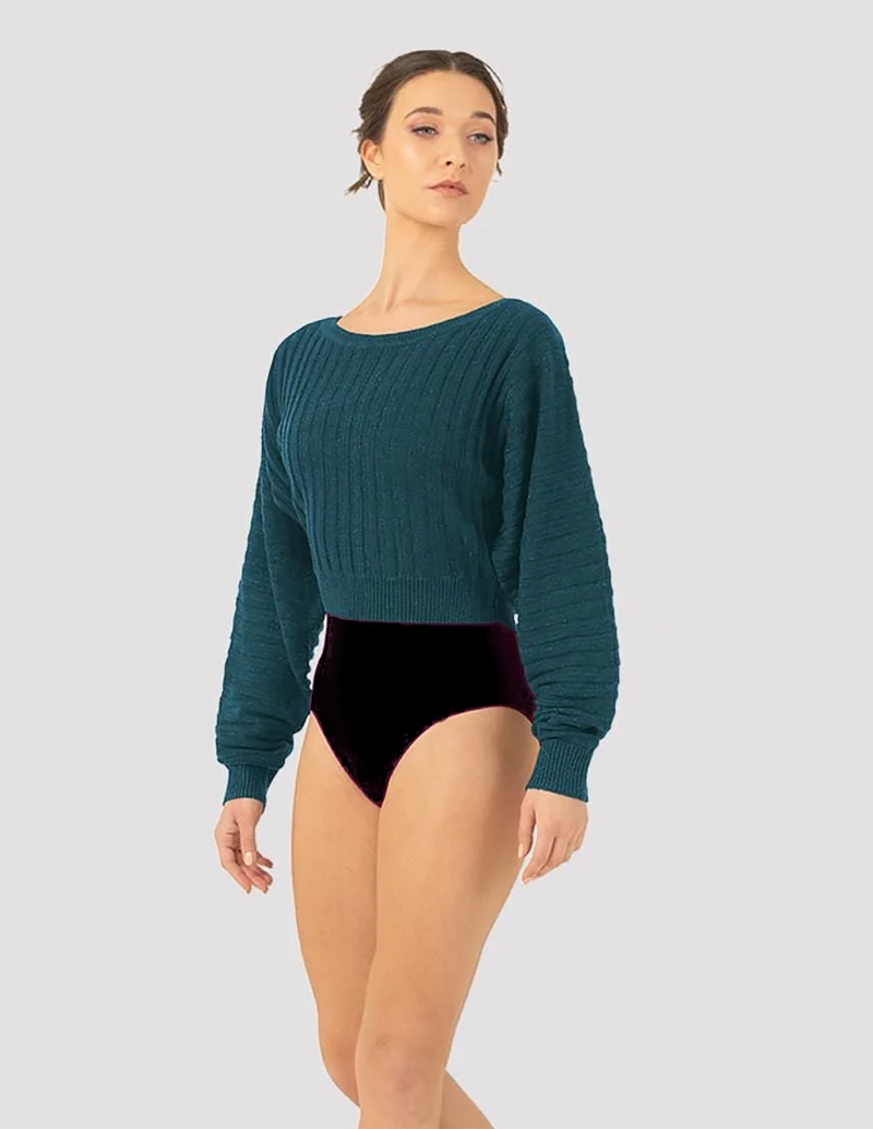 bloch everlyn sahara collection cropped sweat
