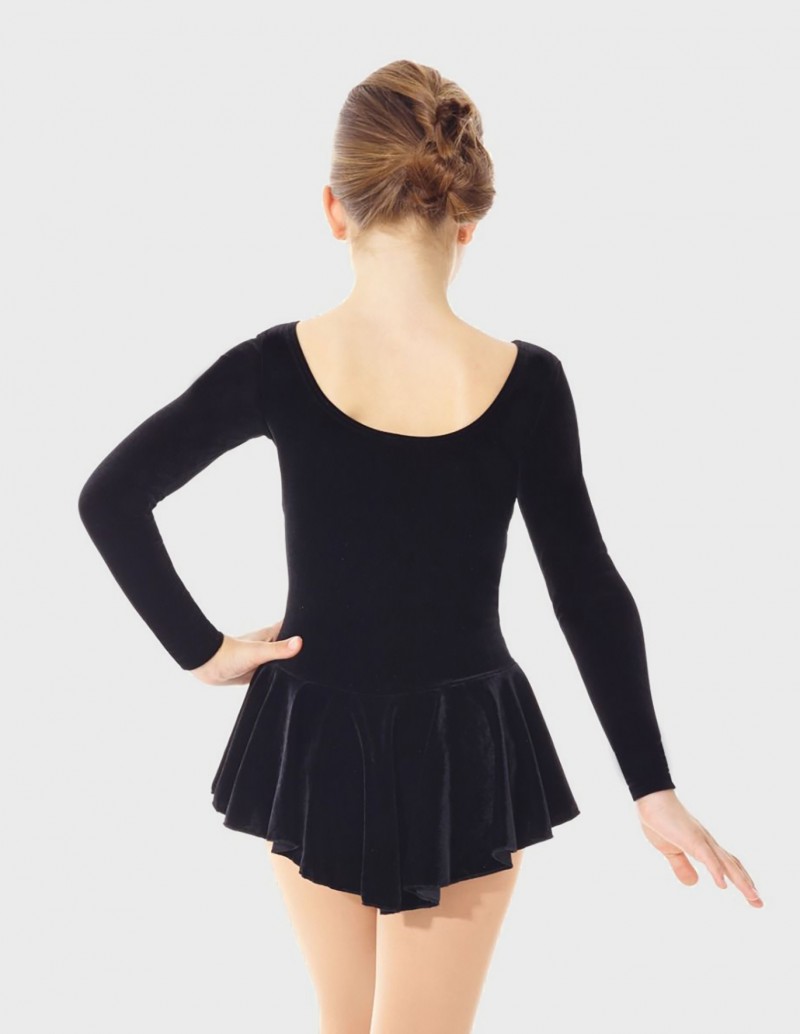 Mondor 2850 Velvet Dance Dress and Tights Bundle