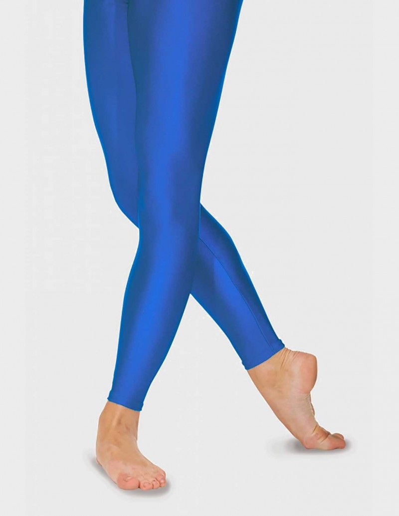 Roch Valley Footless Nylon/Lycra Tights S Kingfisher : : Fashion