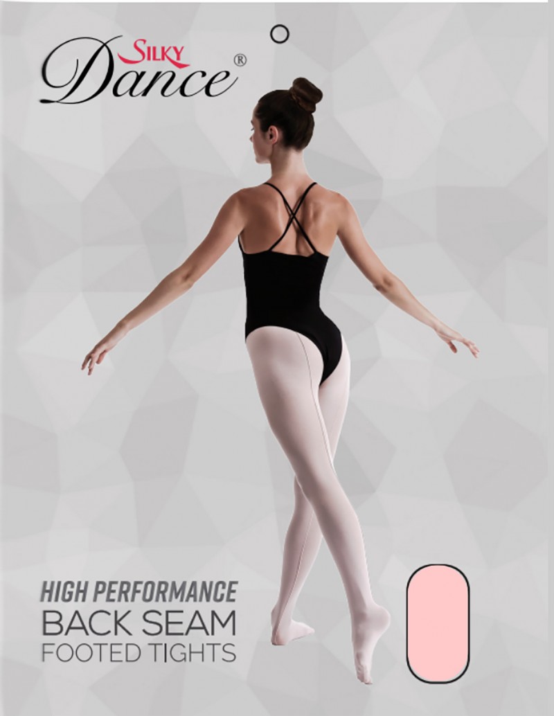 Silky Dance Back Seamed Examination Ballet Ti