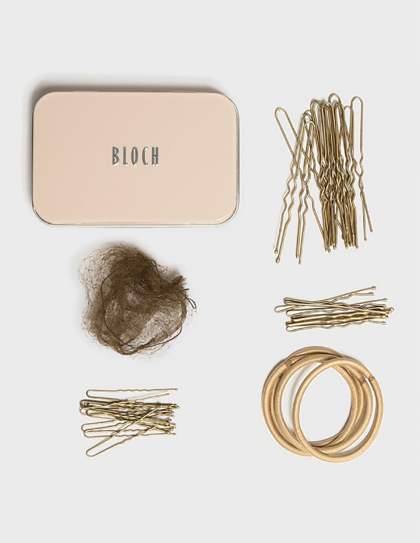 Bloch Dancers Hair Kit for Bun in a Tin Model A0801