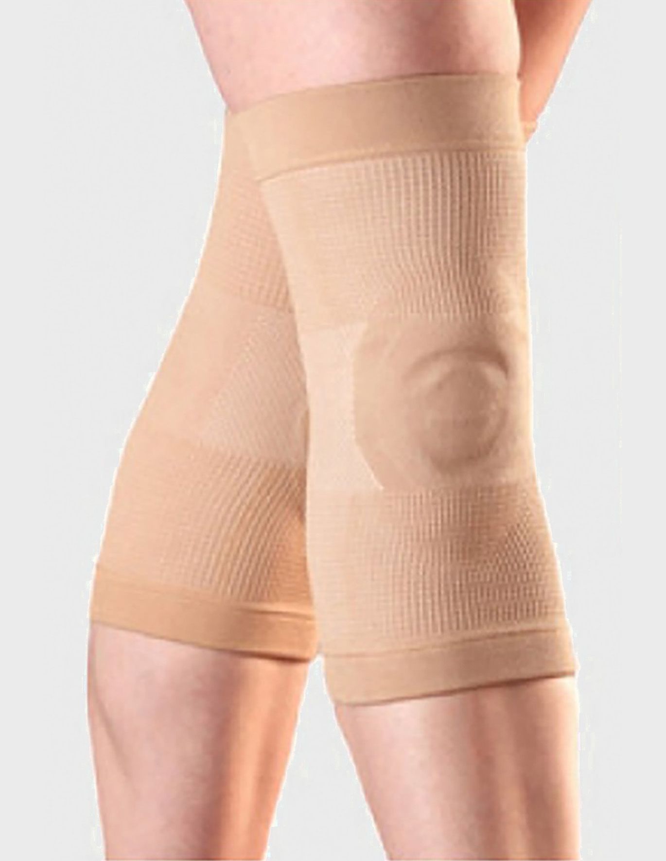 Bunheads Beige Gel Dance Knee Pads Model BH1650 BH1651