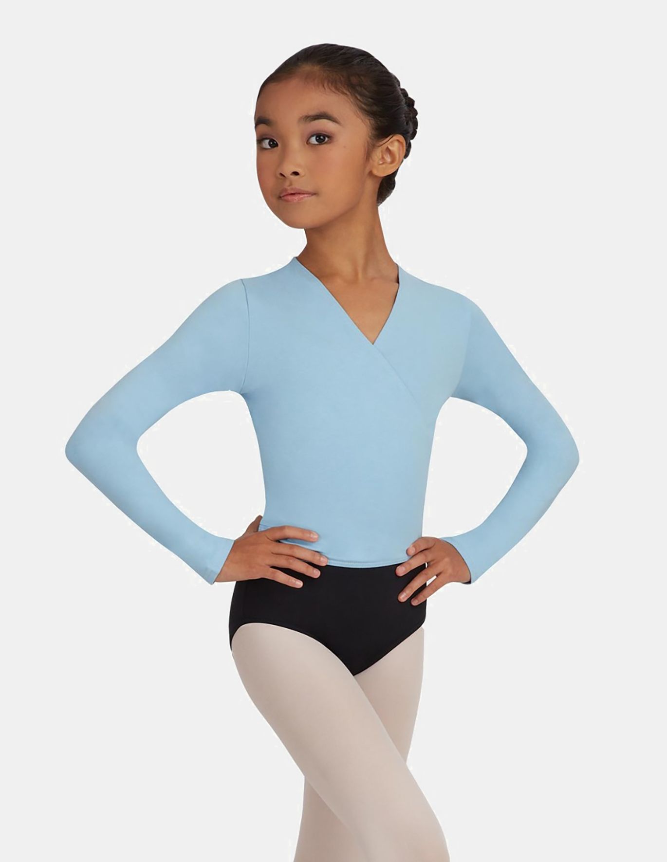 Top Danse Capezio Class 126 - 90% Coton 10% Élasthanne - Confortable Et Souple - Pour Cours De Danse - 10