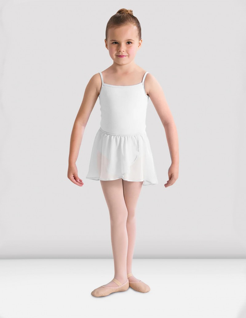 Bloch Barre Girls Mock Wrap Georgette Ballet Skirt Cr5110 