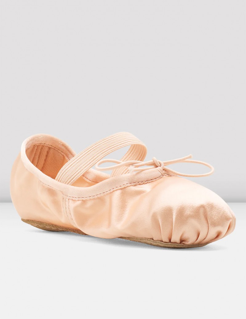 bloch satin ballet shoes
