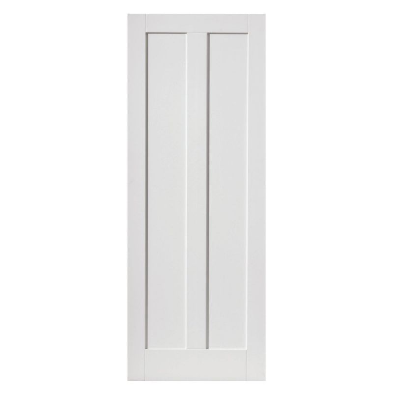 Internal White Primed Barbados Door