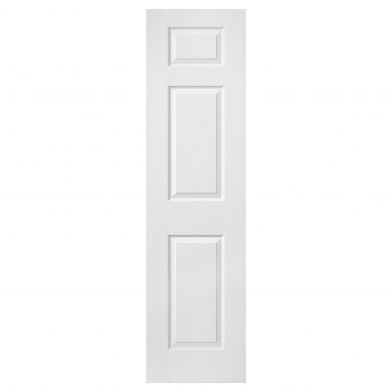 Internal White Primed Colonist 3 Panel Grained Door