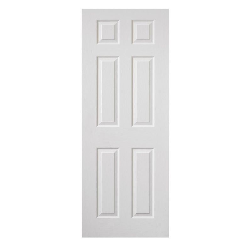 Internal White Primed Colonist Grained Fire Door