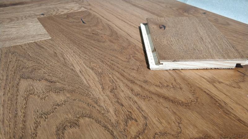 Timba Floor Engineered Herringbone Real Oak 1