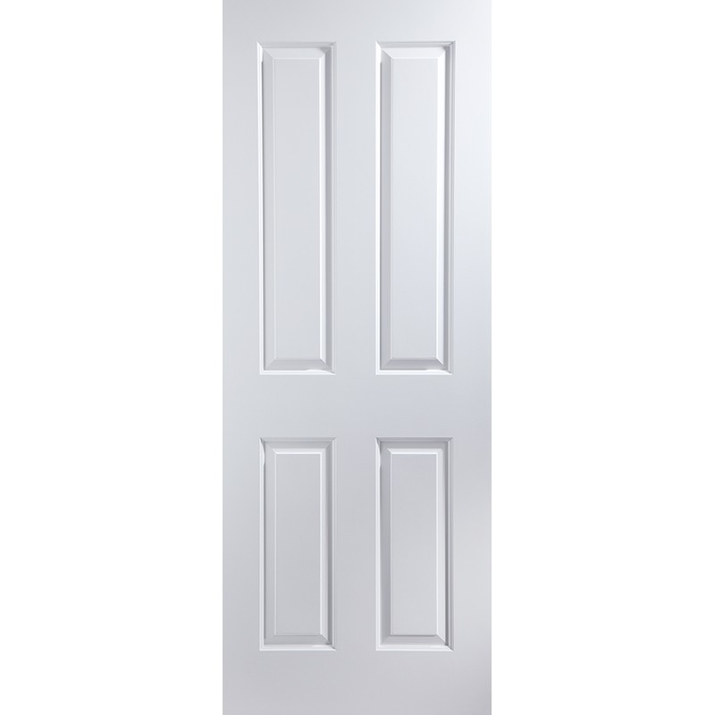 internal white primed 4 panel door