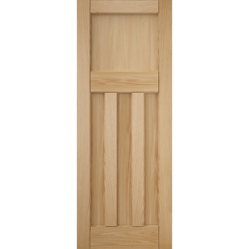 Internal Oak Deco 3 Panel Door