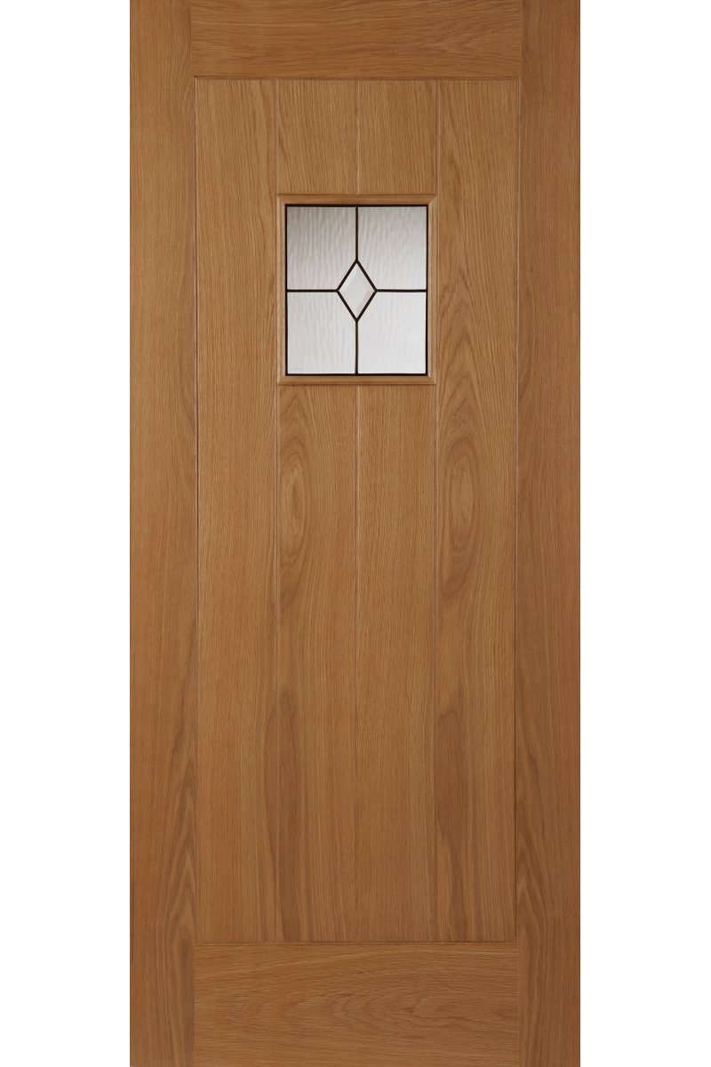 external oak avon triple glazed door